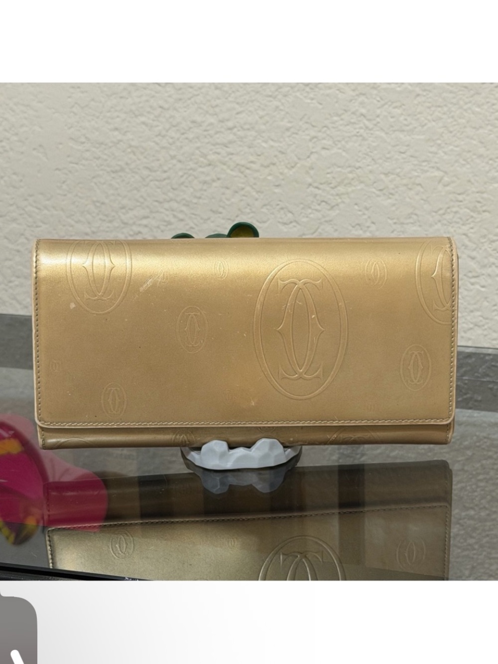 Cartier Gold Birthday Wallet